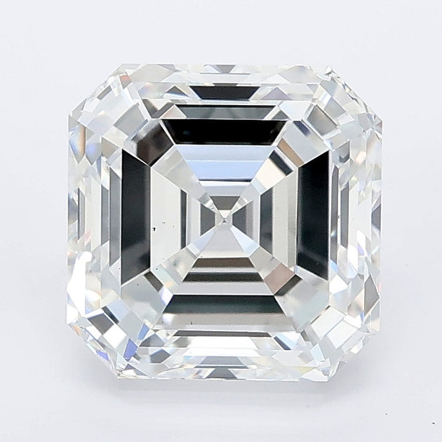 3.01 carat asscher lab grown diamond D color VS1 clarity