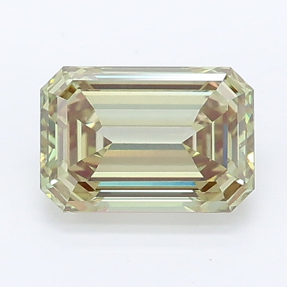 1.07 carat fancy vivid green emerald lab grown diamond VVS2 clarity