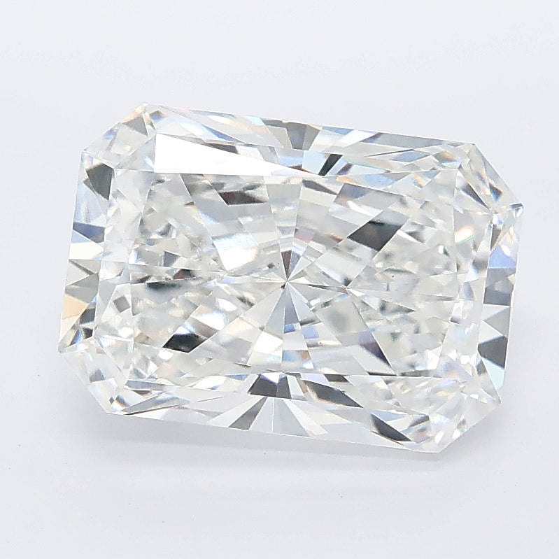 3.09 carat radiant lab grown diamond E color VVS2 clarity