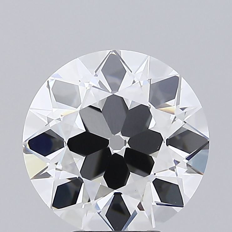 5.27 carat old european lab grown diamond E color VVS2 clarity