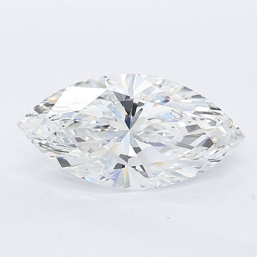 1.56 carat marquise lab grown diamond E color VVS2 clarity