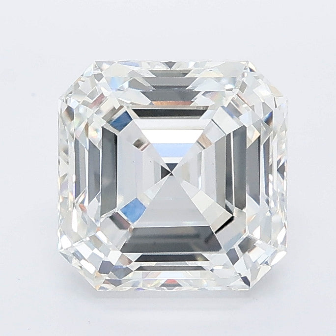 2.58 carat asscher lab grown diamond E color VS1 clarity
