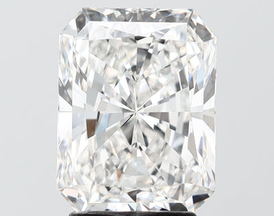 2.85 carat radiant lab grown diamond F color VS1 clarity