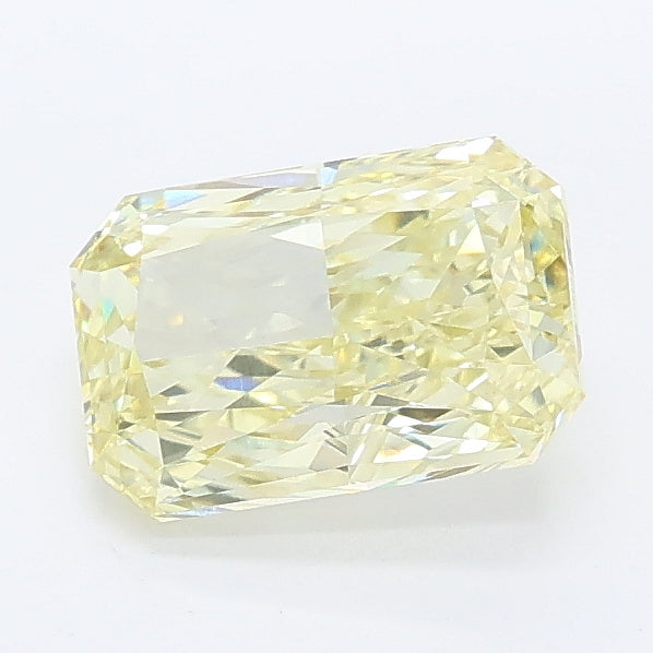1.27 carat fancy intense yellow radiant lab grown diamond VVS2 clarity