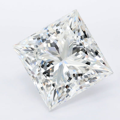 10.06 carat princess lab grown diamond E color VVS2 clarity
