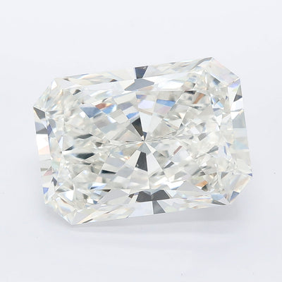 7.04 carat radiant lab grown diamond F color VVS2 clarity