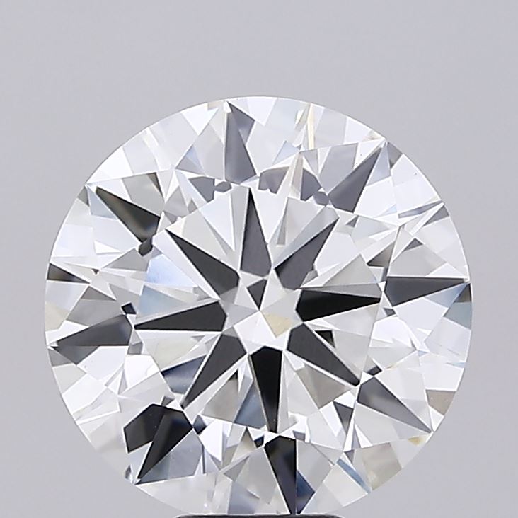 9.15 carat round lab grown diamond F color VVS2 clarity