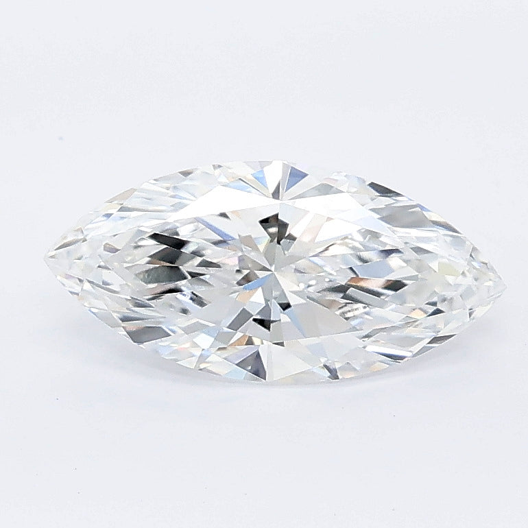 1.03 carat marquise lab grown diamond D color VVS2 clarity