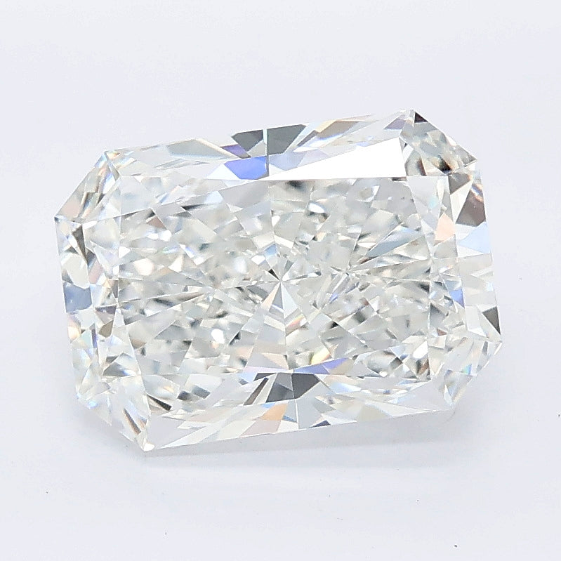 2.77 carat radiant lab grown diamond E color VVS2 clarity