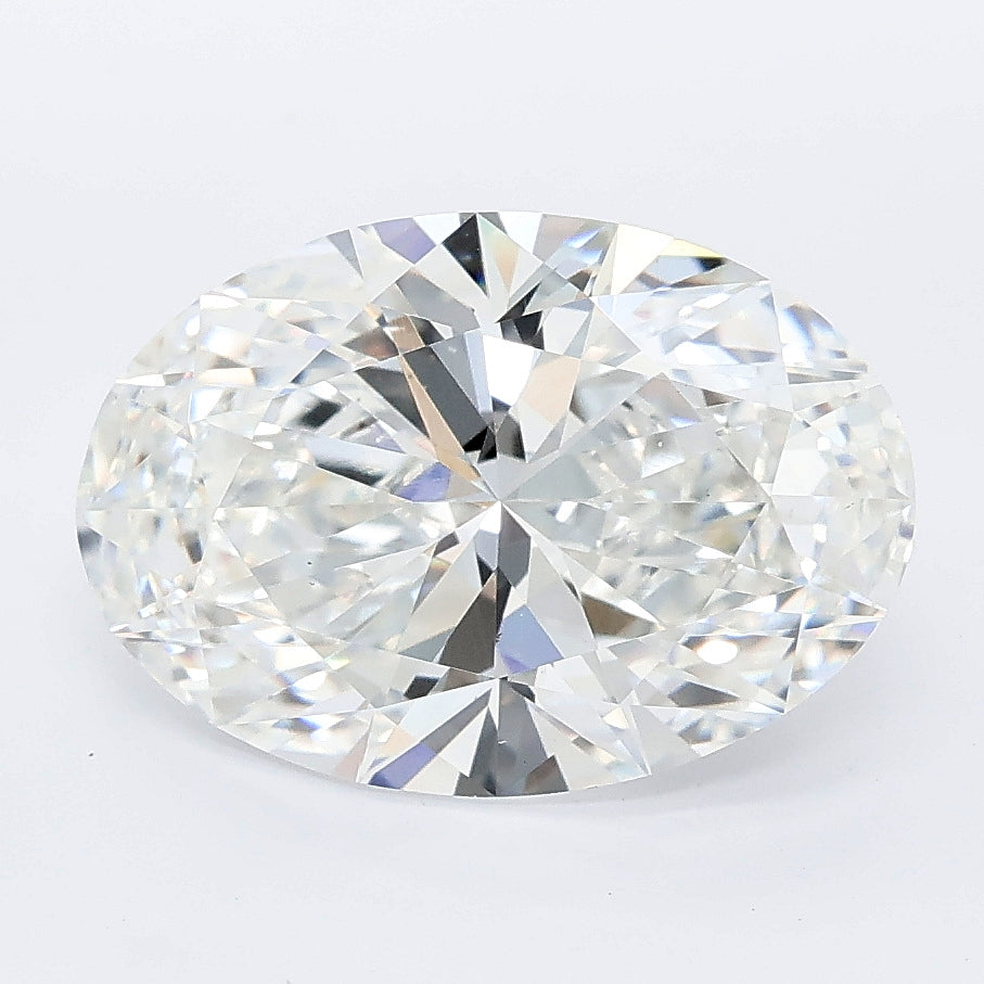 3.56 carat oval lab grown diamond E color VS1 clarity