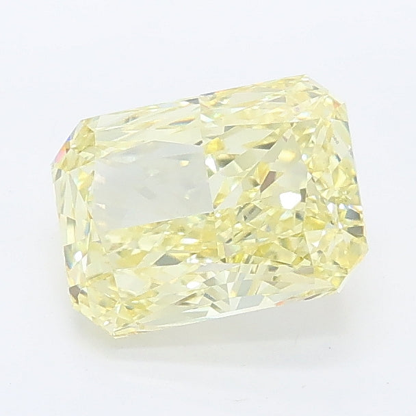 1.43 carat fancy intense yellow radiant lab grown diamond VS1 clarity