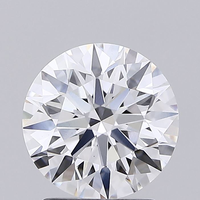2.06 carat round lab grown diamond E color VS1 clarity