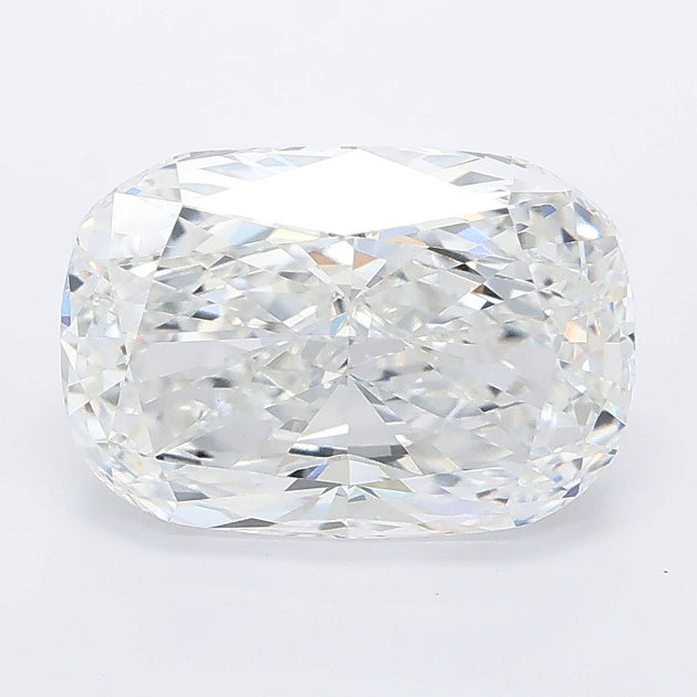 3.51 carat cushion lab grown diamond E color VVS2 clarity