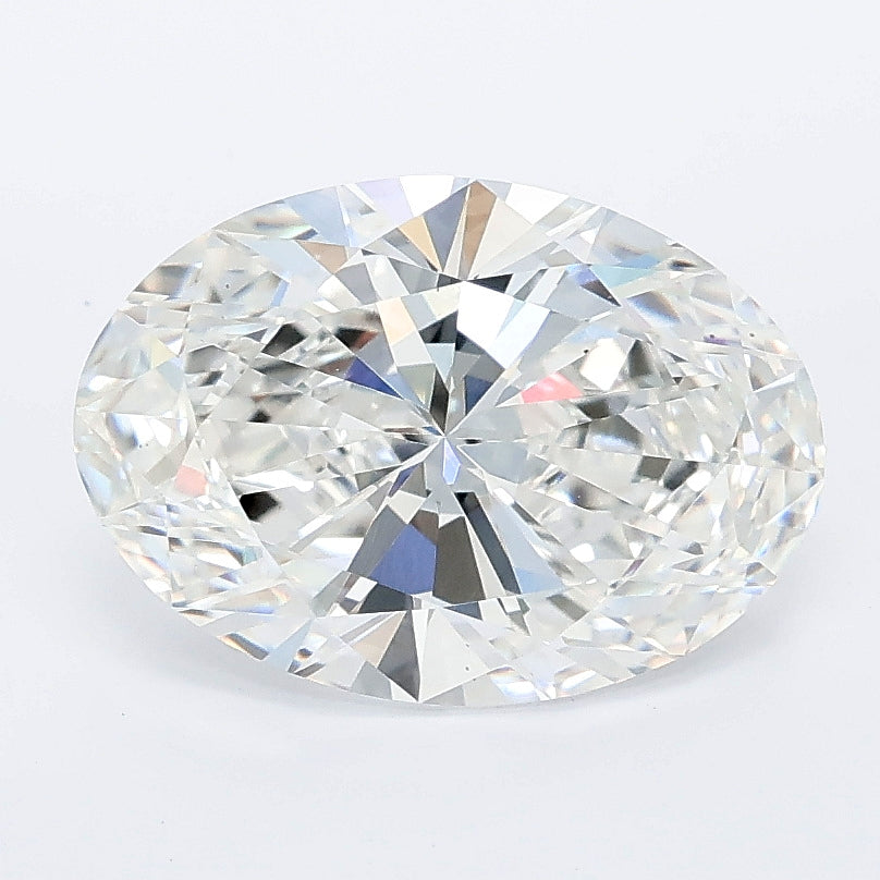2.56 carat oval lab grown diamond E color VS1 clarity
