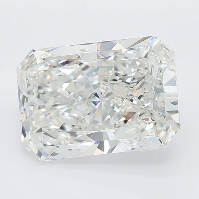 4.03 carat radiant lab grown diamond F color VVS2 clarity