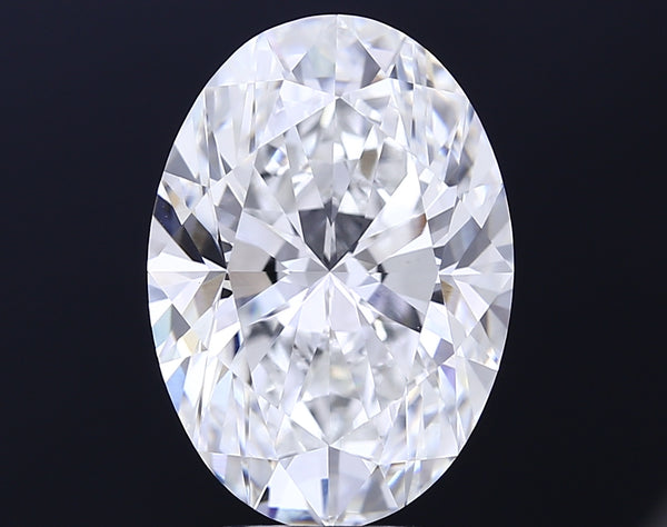 0.38 carat oval lab grown diamond E color VVS2 clarity