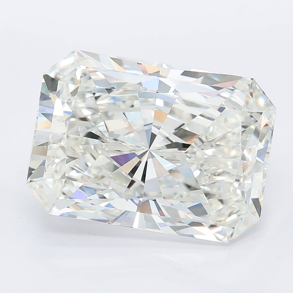 6.10 carat radiant lab grown diamond G color VVS2 clarity