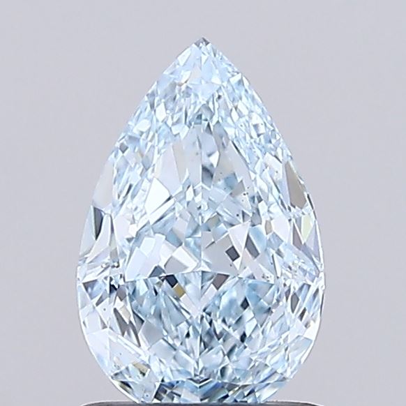 4.09 carat fancy intense pink dutch marquise lab grown diamond VS1 clarity