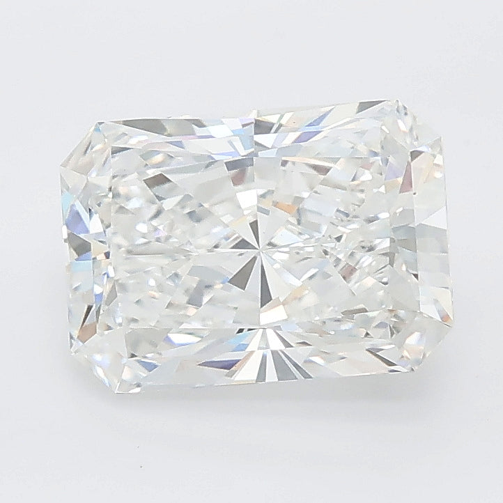2.09 carat radiant lab grown diamond E color VVS2 clarity