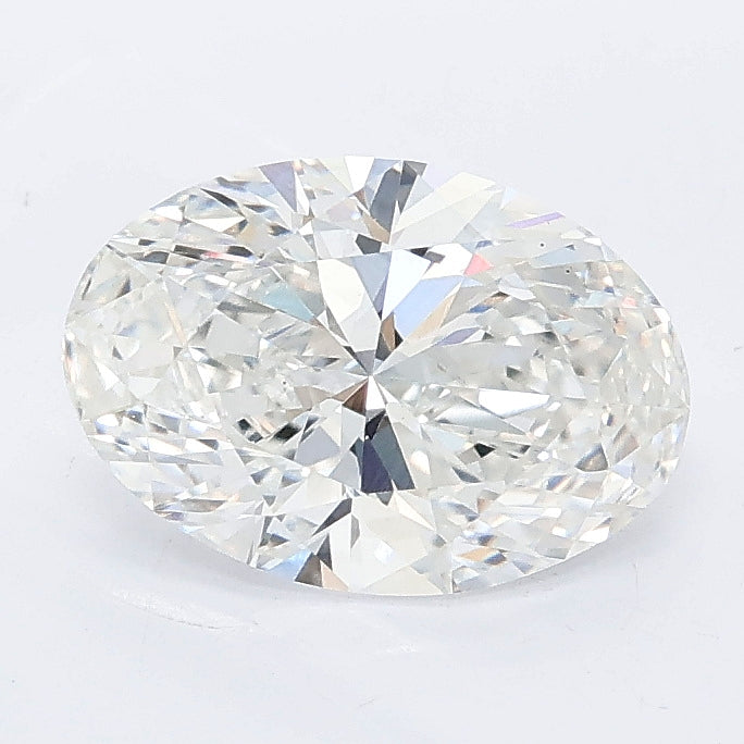 1.57 carat oval lab grown diamond E color VS1 clarity