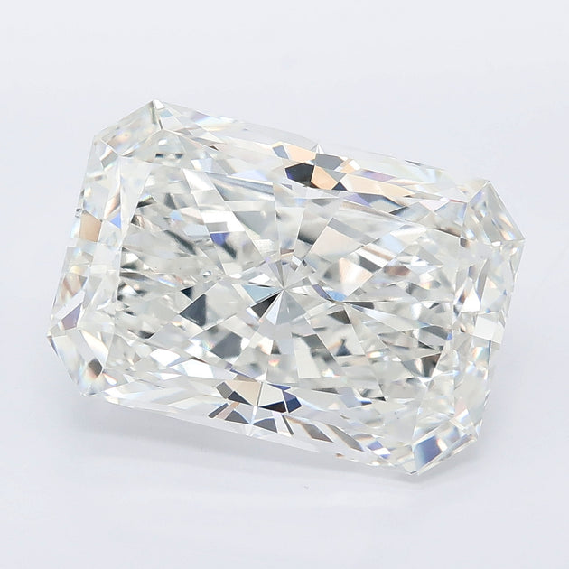 7.03 carat radiant lab grown diamond F color VVS2 clarity