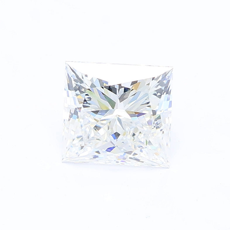 1.09 carat princess lab grown diamond D color VVS2 clarity
