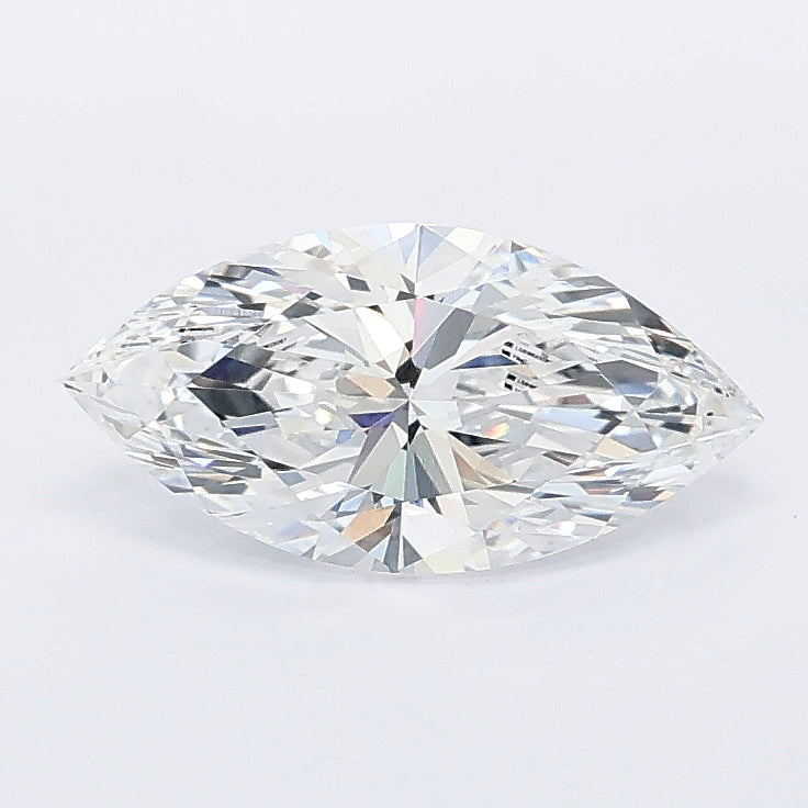 1.01 carat marquise lab grown diamond D color VVS2 clarity
