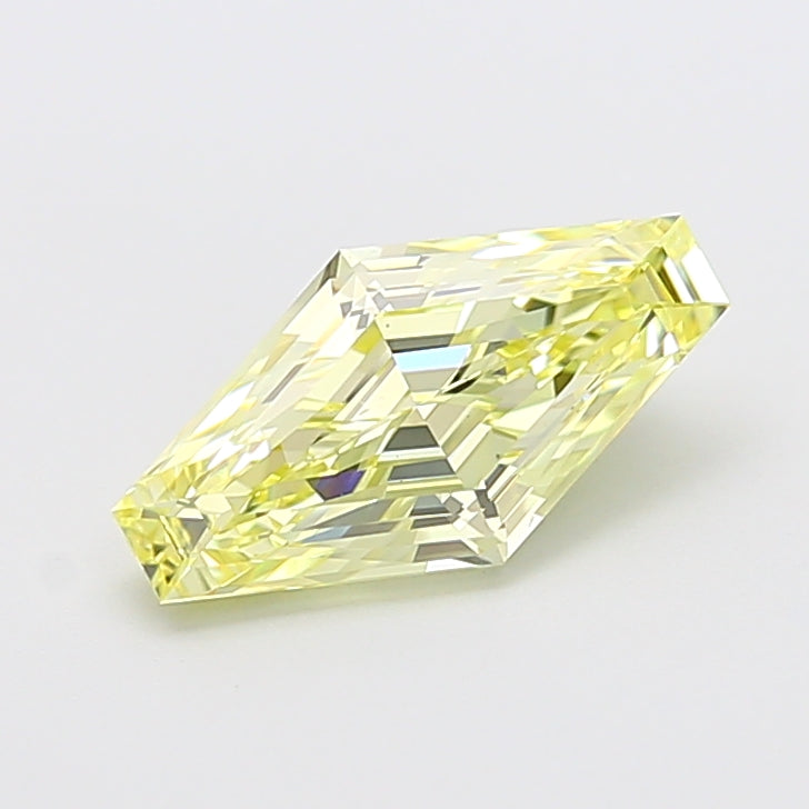 2.06 carat fancy light yellow dutch marquise lab grown diamond VS1 clarity
