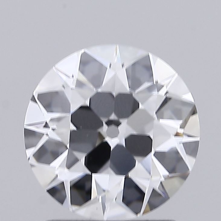 2.02 carat old european lab grown diamond E color VVS2 clarity