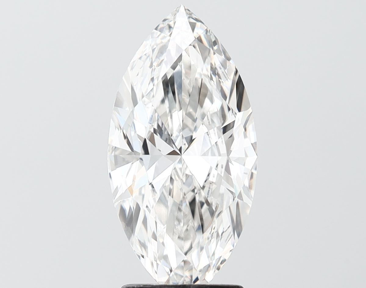 2.59 carat marquise lab grown diamond F color VS1 clarity