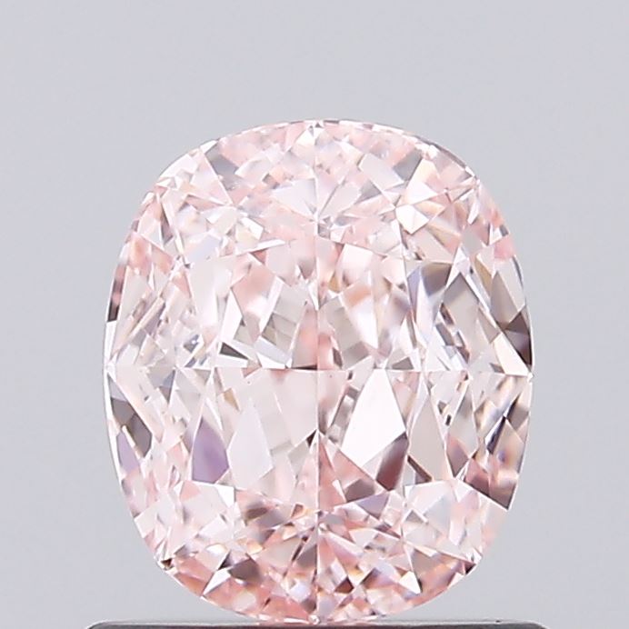 0.94 carat fancy pink cushion lab grown diamond VVS2 clarity