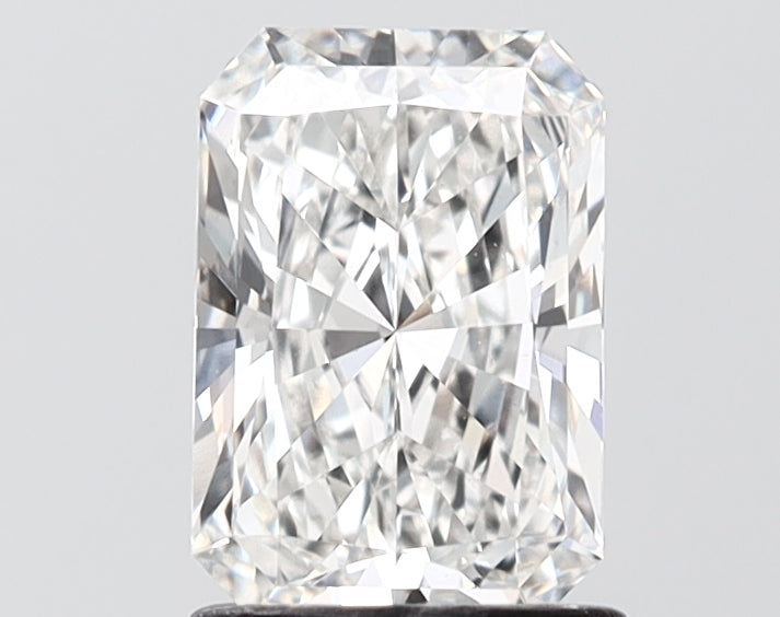 1.39 carat radiant lab grown diamond E color VS1 clarity