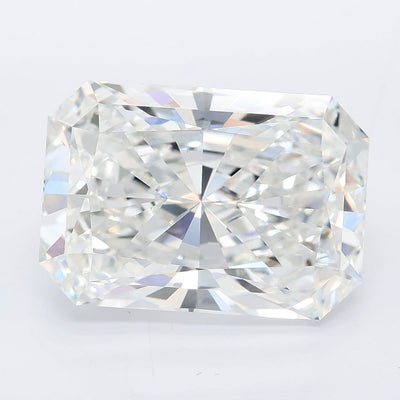 8.11 carat radiant lab grown diamond E color VS1 clarity