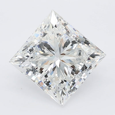 2.02 carat princess lab grown diamond E color VVS2 clarity