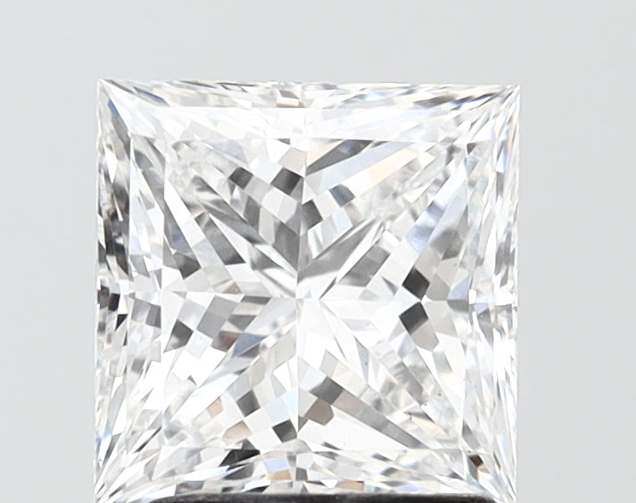 2.03 carat princess lab grown diamond D color VS1 clarity