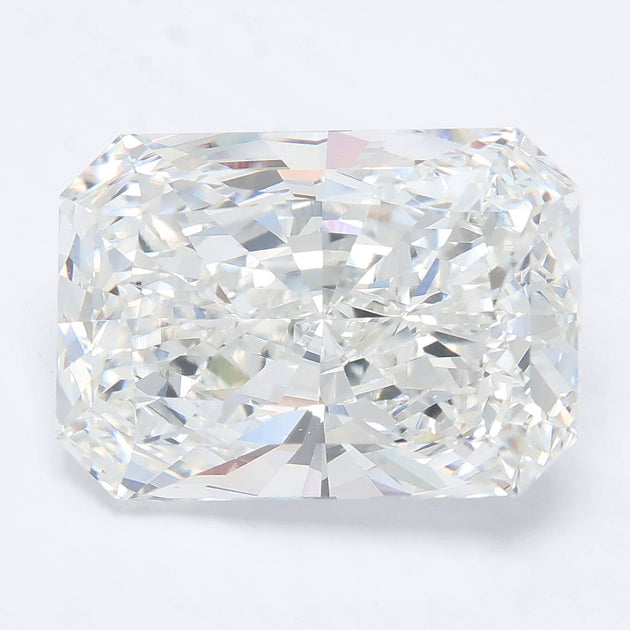 7.26 carat radiant lab grown diamond E color VS1 clarity