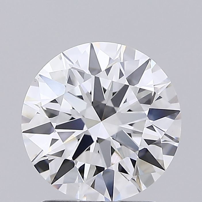 2.01 carat round lab grown diamond E color VS1 clarity