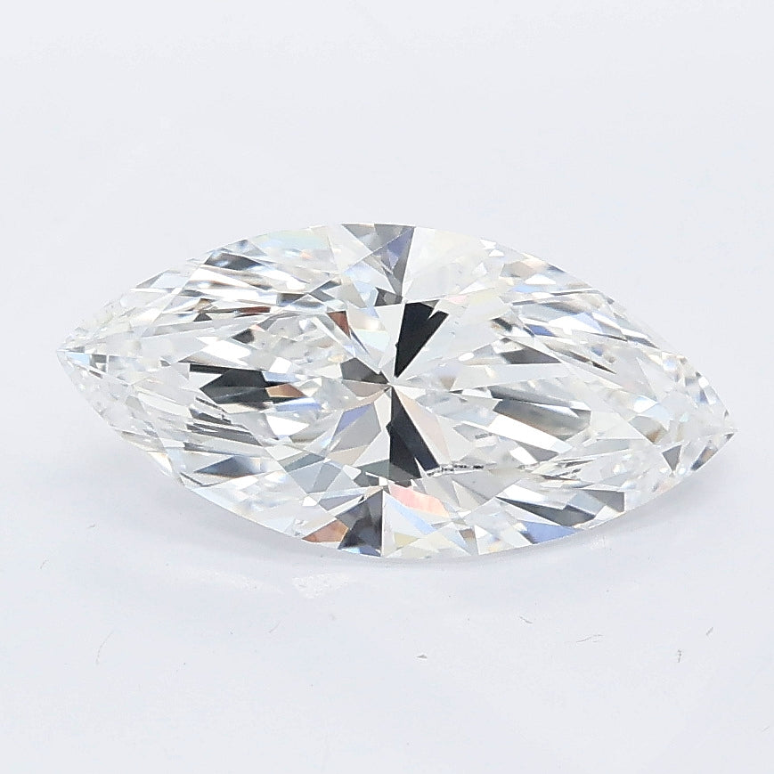 1.70 carat marquise lab grown diamond D color VS1 clarity