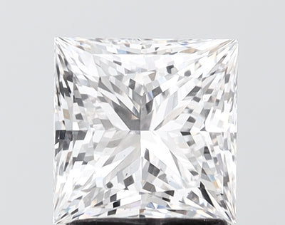 2.03 carat princess lab grown diamond E color VS2 clarity