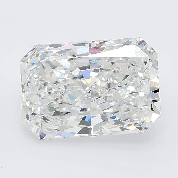 2.07 carat radiant lab grown diamond E color VVS2 clarity
