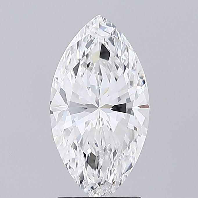 2.01 carat marquise lab grown diamond E color VVS2 clarity