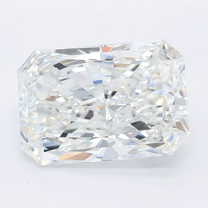 3.50 carat radiant lab grown diamond E color VS1 clarity