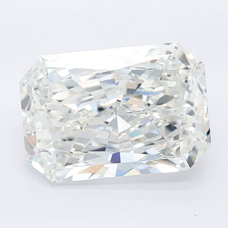 3.02 carat radiant lab grown diamond E color VS1 clarity