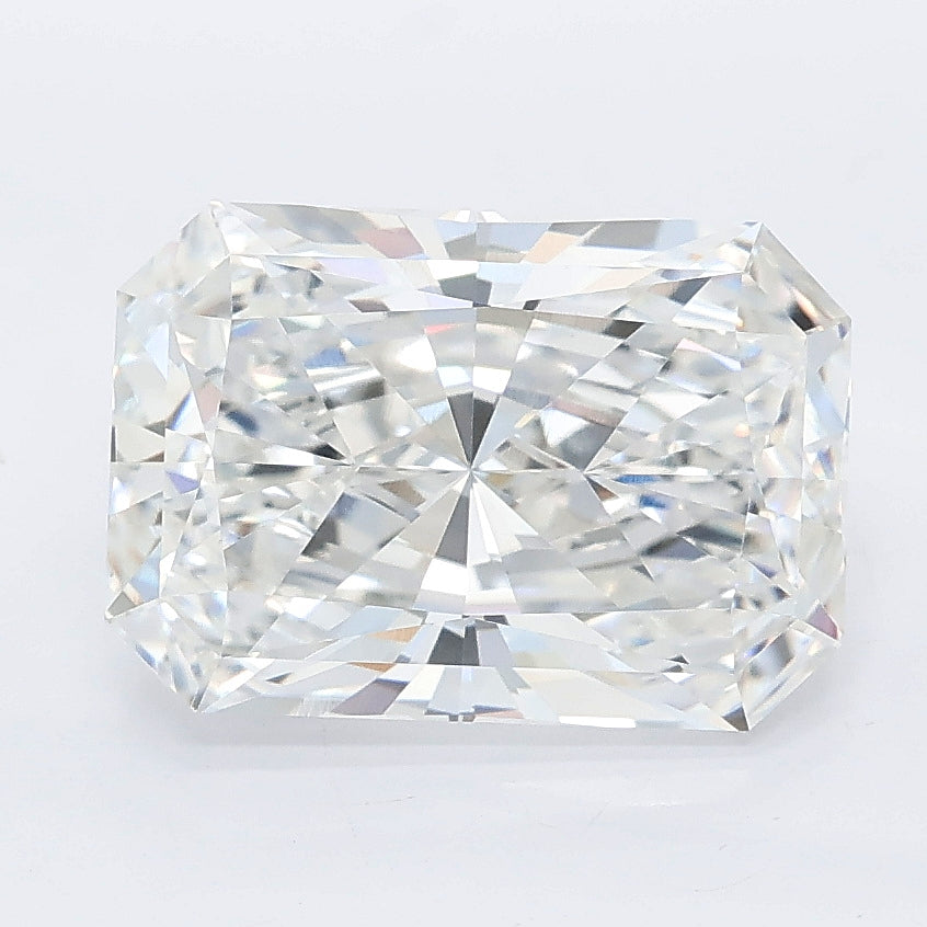 3.28 carat radiant lab grown diamond E color VVS2 clarity
