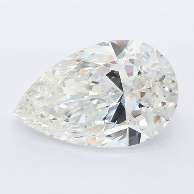 7.00 carat pear lab grown diamond F color VS1 clarity