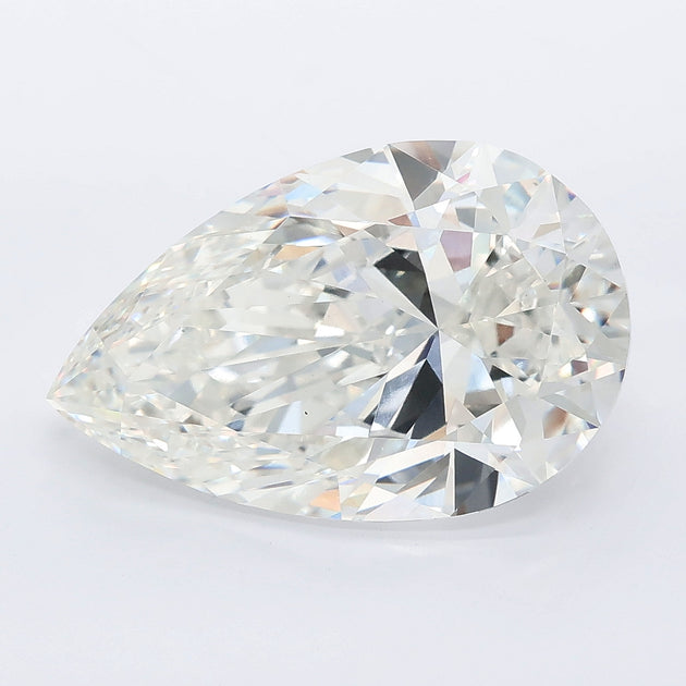 7.00 carat pear lab grown diamond F color VS1 clarity