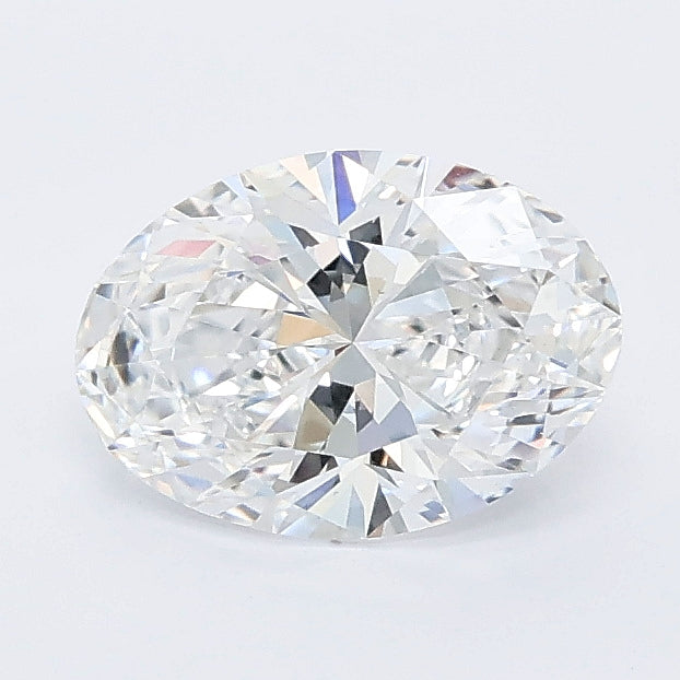 1.04 carat oval lab grown diamond D color VS1 clarity