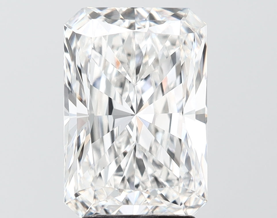 3.50 carat radiant lab grown diamond F color VS1 clarity