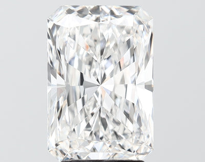 3.50 carat radiant lab grown diamond F color VS1 clarity
