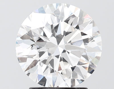 2.56 carat round lab grown diamond E color VS1 clarity